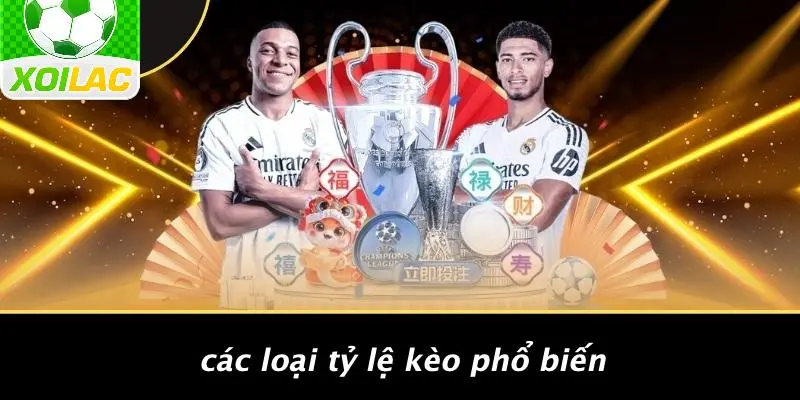 Các Loại Tỷ Lệ Kèo Phổ Biến