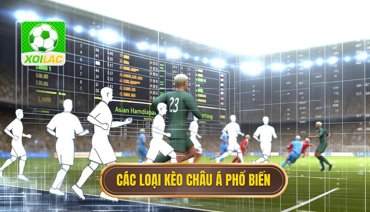 Các dạng kèo cược châu Á phổ biến