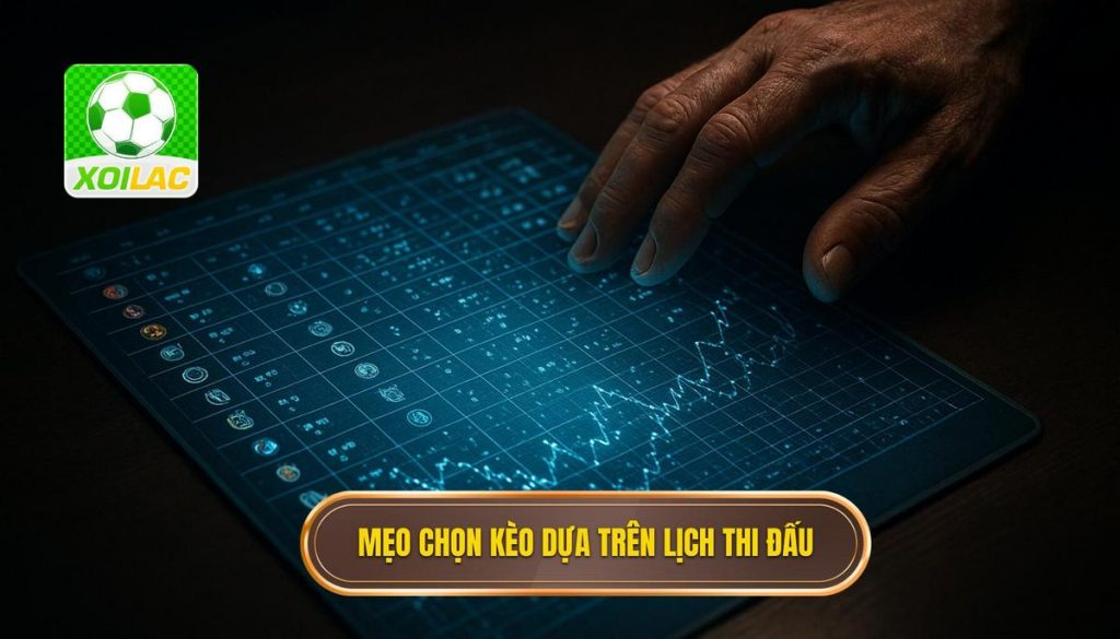 Mẹo chọn kèo dựa trên lịch thi đấu