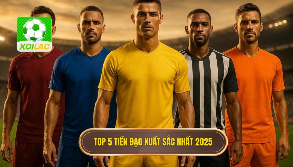 Top 5 tiền đạo xuất sắc nhất 2025