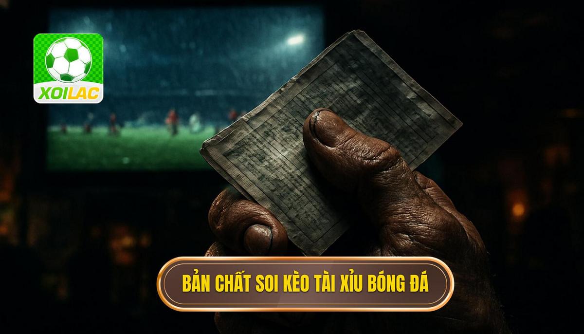 Bản chất cốt lõi của việc soi kèo tài xỉu trong bóng đá