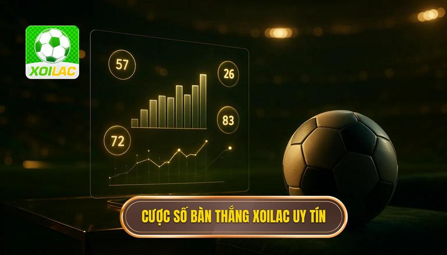 Cược số bàn thắng XOILAC uy tín