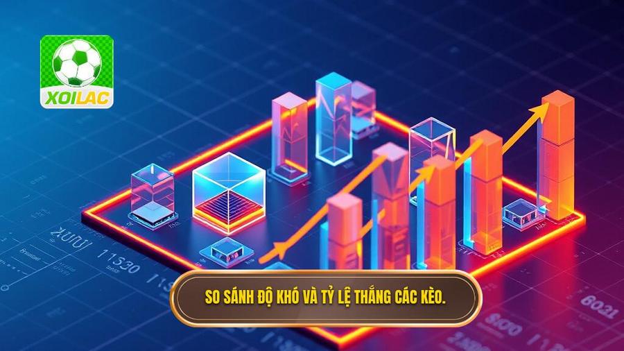 3. So sánh độ khó và tỷ lệ thắng các kèo.