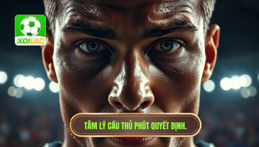Phân tích tâm lý cầu thủ trong những giây phút quyết định