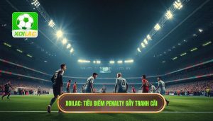 Tình huống penalty đang gây tranh cãi