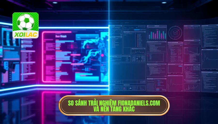 Bảng so sánh trải nghiệm tại fionadaniels.com và các nền tảng khác